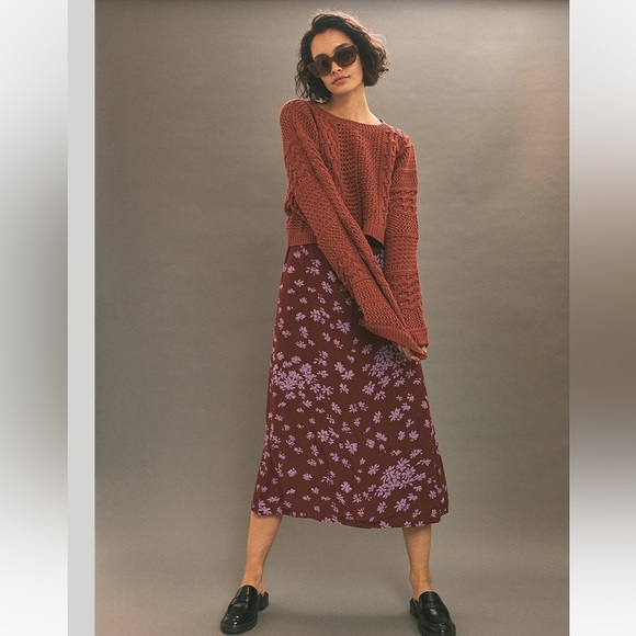 Madewell V-Neck Flutter-Sleeve Midi Dress - Picture 6 of 6